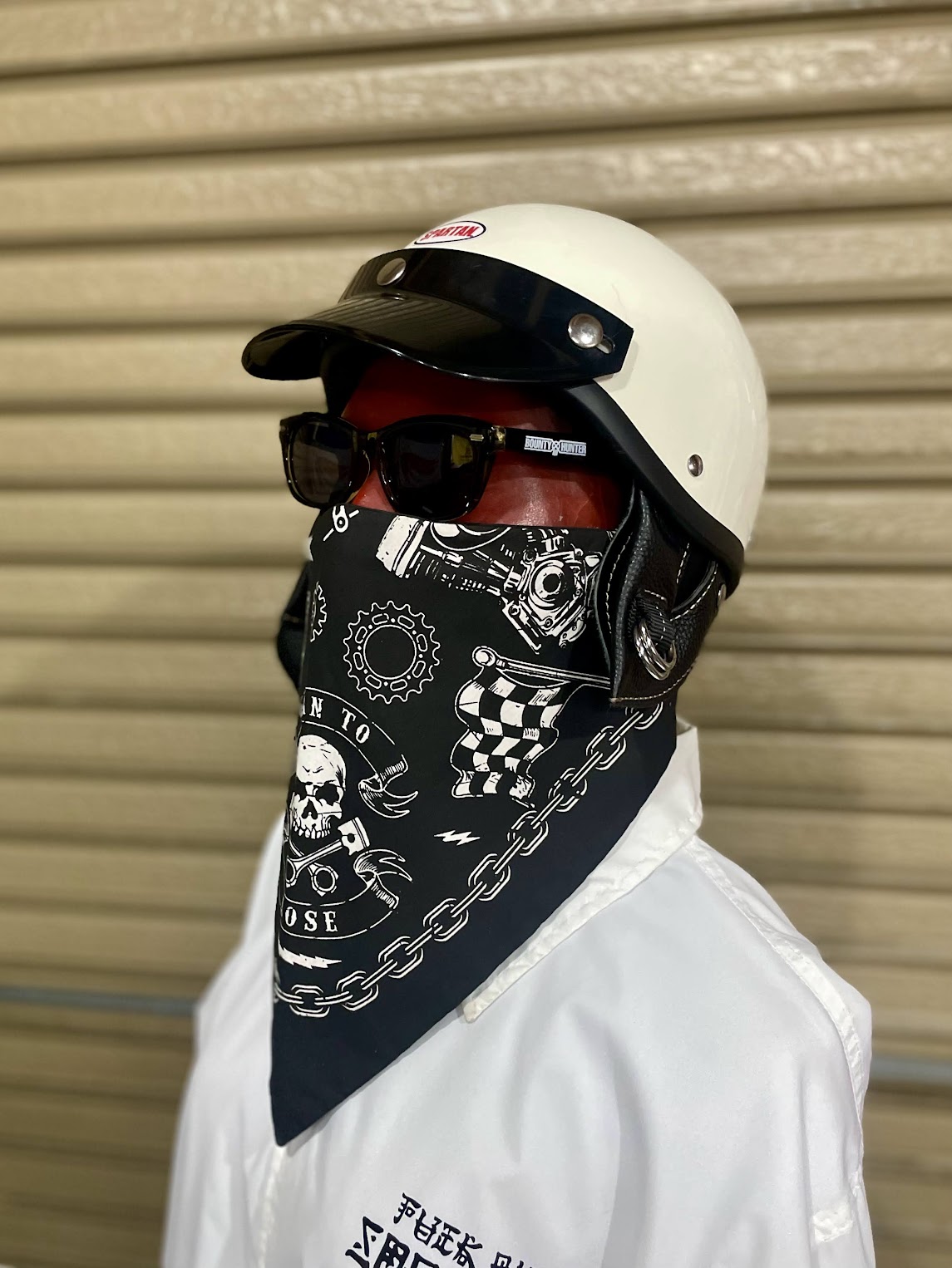 Bandana Face Mask-2022<BORN TO LOSE>