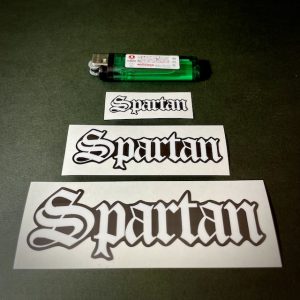 Sticker-16：Spartanロゴカット