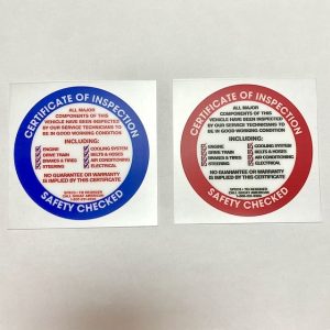 ラズオ's Select：SAFETY CHECKED Sticker