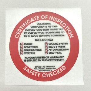 ラズオ's Select：SAFETY CHECKED Sticker