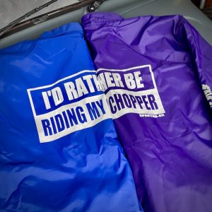 2025："I'D RATHER BE RIDING MY CHOPPER"コーチJK